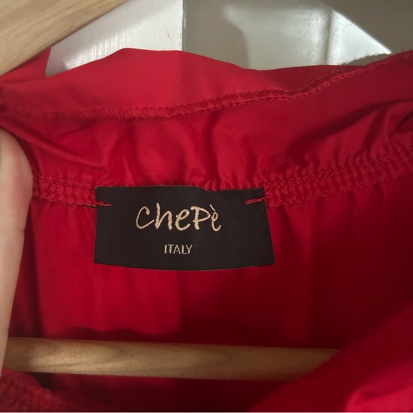 Chepe Red Ruffled Maxi Dress - Picture 3 of 5